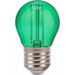 Λάμπα LED E27 G45 Filament 2W γυαλί V-TAC-7411-Πράσινο 7411