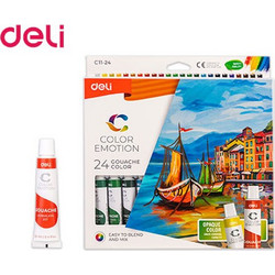 DELI ΤΕΜΠΕΡΑ 24ΧΡΩΜΑΤΑ 12ml COLOR EMOTION