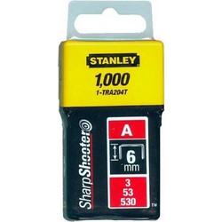 Δίχαλα Τύπου Α 5/53/530 6mm STANLEY 1000 Τεμάχια 1-TRA204T