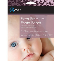 Work Χαρτί High Glossy Φωτογρ. 13 x 18 cm/20 φύλλα 265 gr