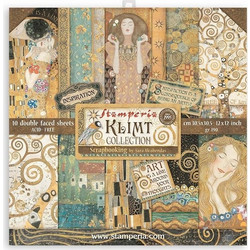Stamperia Klimt Φύλλα Scrapbooking 190gr/m 10 τμχΚωδικός: 40110412