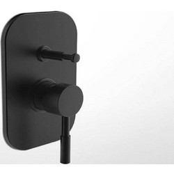 La Torre New Tech 12050R-400 Μίκτης Μπαταρίας Εντοιχισμού Ντουζιέρας 2 Εξόδων Black MattΚωδικός: 25520846