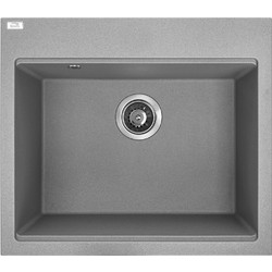 Laveo TAU SBT 510Y Ένθετος Νεροχύτης Γρανίτη Γκρι 50x57cm
