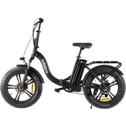 Nilox E-Bike X9 Σπαστό Ηλεκτρικό Ποδήλατο Πόλης 20" 250W με 6 Ταχύτητες και Δισκόφρενα Μαύρο