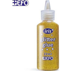 Κόλλα Glitter Glue 22 ML - 1 Τεμάχιο - 6 Χρώματα Efo (302211)