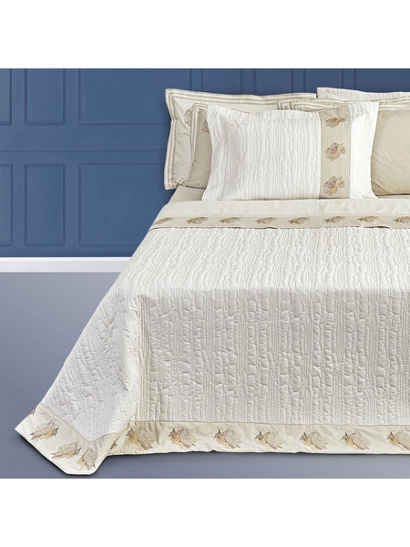 ΚΟΥΒΕΡΛΙ ΓΙΓΑΣ 240X260 +2 ΜΑΞ/ΚΕΣ-OXFORD-ROSSA CREAM - SB Home