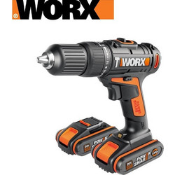 WORX WX371.10 Κρουστικό Δραπανοκατσάβιδο Μπαταρίας 20V Solo 2x2Ah
