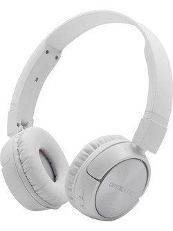 Crystal Audio BT4 Ασύρματα Bluetooth Ακουστικά On Ear Λευκά