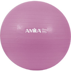 AMILA Μπάλα Γυμναστικής AMILA GYMBALL 65cm Ροζ Bulk