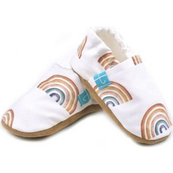 TiTot Baby Run Ουράνια Crawl Βρεφικά Slip Ons Αγκαλιάς Λευκά