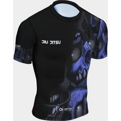 Athlon Ranked Jiu-Jitsu to the Bone - Κοντομάνικο Rash Guard Λευκό