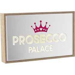 Διακοσμητικός Led Καθρέφτης σε Κάδρο 26.2x16.2cm Heaven Sends - Prosecco Palace