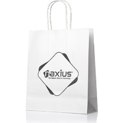 Naxius Χάρτινη Σακούλα με χερούλι 32x12x41 cm Naxius supplies
