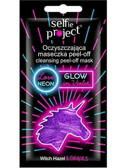 Selfie Project Regenerating Glow In Violet Peel-Off Μάσκα Προσώπου για Ενυδάτωση & Λάμψη 10ml