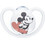 Nuk Space Disney Ανατομική Ορθοδοντική Πιπίλα Σιλικόνης 18-36m Mickey White