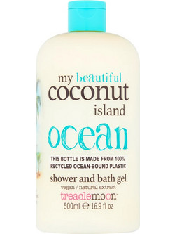 Treaclemoon My Coconut Island Bath & Αφρόλουτρο σε Gel 500ml