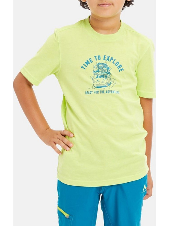 McKinley Zorma III Παιδικό T-Shirt Κοντομάνικο Lime 422078-903-911