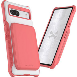 Ghostek Exec 6 - Ανθεκτική MagSafe Θήκη-Πορτοφόλι Google Pixel 7a - Pink (GHOCAS3388)