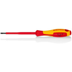 Knipex 982040- Kατσαβίδι ίσιο ηλεκτρολογικό Νο4mm
