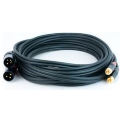 ΚΑΛΩΔΙΟ XLR 2 male-RCA 2 male 5m Master Audio RCA930/5