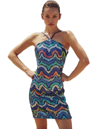 Desiree Mini Φόρεμα για Γάμο / Βάπτιση Πολύχρωμο 08.39028
