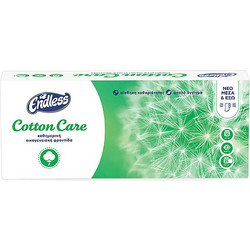 Endless Cotton Care Χαρτί Υγείας 2φυλλο 80gr - 10 Ρολά