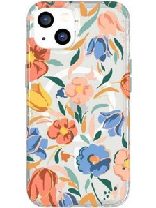 Θήκη κινητού Tech21 Evo Art MagSafe for iPhone 13 Peach Tulip