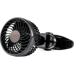 AMiO Ανεμιστηρας 12V 4,5 (12,2cm) Με Φις Αναπτηρα 2 Ταχυτητων & Μανταλακι Pro Series Αmio - 1 TEM. - (03005)