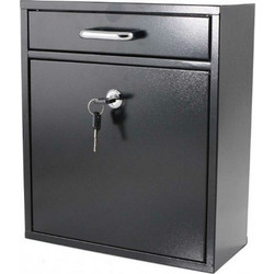 BMB1103 ΓΡΑΜΜΑΤΟΚΙΒΩΤΙΟ ΜΑΥΡΟ 305Χ270Χ120MM BORMANN 022404