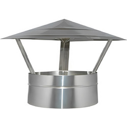 ΚΙΝΕΖΙΚΟ ΚΑΠΝΟΔΟΧΟΥ Φ180 INOX 304CE TECHNOMETAL HELLAS