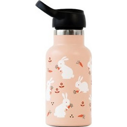 Runbott Sport Carme Sala Bunny Παιδικό Μπουκάλι Θερμός Ανοξείδωτο BPA Free Ροζ 350ml