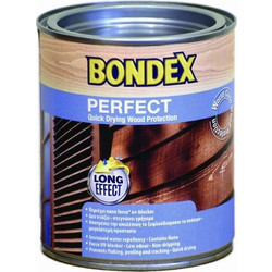 Bondex Perfect Βερνίκι Εμποτισμού Ξύλου Έτοιμο προς Χρήση Satin Όρεγκον 0.75lt