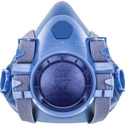 Μάσκα Μισού Προσώπου χωρίς Φίλτρα Μπλε Oxyline OXY-X7-SILIKON
