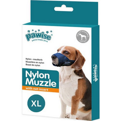 Pawise Nylon Muzzle Ρυθμιζόμενο Φίμωτρο Σκύλου Size 5 Μέγεθος XL 28x46cm
