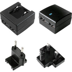 Value USB Wall Charger (EU+UK) 2 Ports, 10W - 19.99.1061