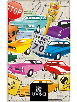 UVEA Wallis Speed Limit Πετσέτα Θαλάσσης 70x140cm