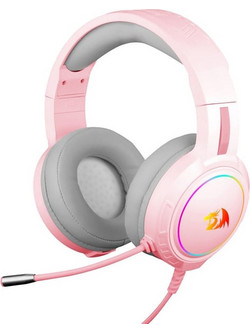 Redragon H270 Mento Gaming Headset Over Ear Pink