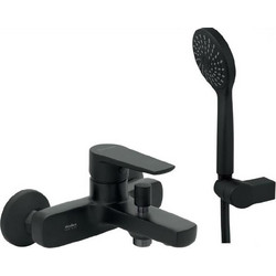 Μπαταρία λουτρού TOTAL BLACK MAT Optima VIOSPIRAL 00-2502/B