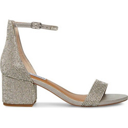 Steve Madden IRENEE-R Γυναικεία Πέδιλα με Χοντρό Χαμηλό Τακούνι και Στρας SM11001401