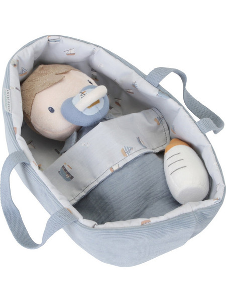 Little Dutch Υφασμάτινο Μωρό Σε Καλαθούνα Jim