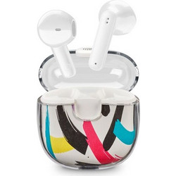 Cellularline Music Sound Drip Ακουστικά Bluetooth Earbud Stripes