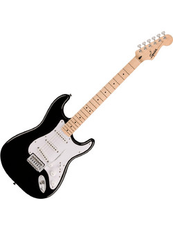 Fender Squier Sonic Ηλεκτρική Κιθάρα ST Style με SSS Μαγνήτες και Ταστιέρα Maple Black