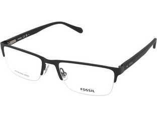 Fossil FOS7154/G 003 Ανδρικός Σκελετός Γυαλιών Οράσεως Κοκάλινος Μαύρος