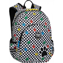 CoolPack Toby Catch Me Σχολική Τσάντα Πλάτης Νηπιαγωγείου Μαύρη Λευκή F049666