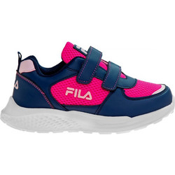 Fila Comfort Happy Παιδικά Sneakers Navy Μπλε Φούξια 3JS13003-295