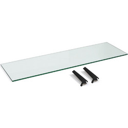 Ράφι Π110 εκ. από σκληρυμένο γυαλί Μ35xΠ110xΥ1cm
