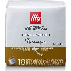 Illy Κάψουλες Nicaragua Συμβατές με Μηχανή Illy iperEspresso 18τμχ
