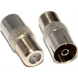 Adaptor Βύσμα F θηλυκό σε RF θηλυκό GN.F / GN.TV (1 τεμ.)