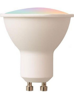Λάμπα LED SMART WiFi με ντουί GU10 6W RGBW εναλλαγή χρωμάτων + λευκό 220-240V IP20 - 147-77903