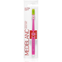 Mediblanc 5490 Ultra Soft Οδοντόβουρτσα Ροζ Λαχανί